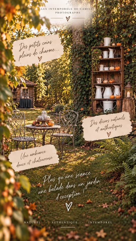 Inspiration des petits coins décorés pour la mini-séance photo d’automne